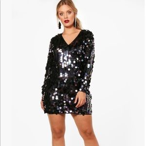 Boohoo Sequin dress